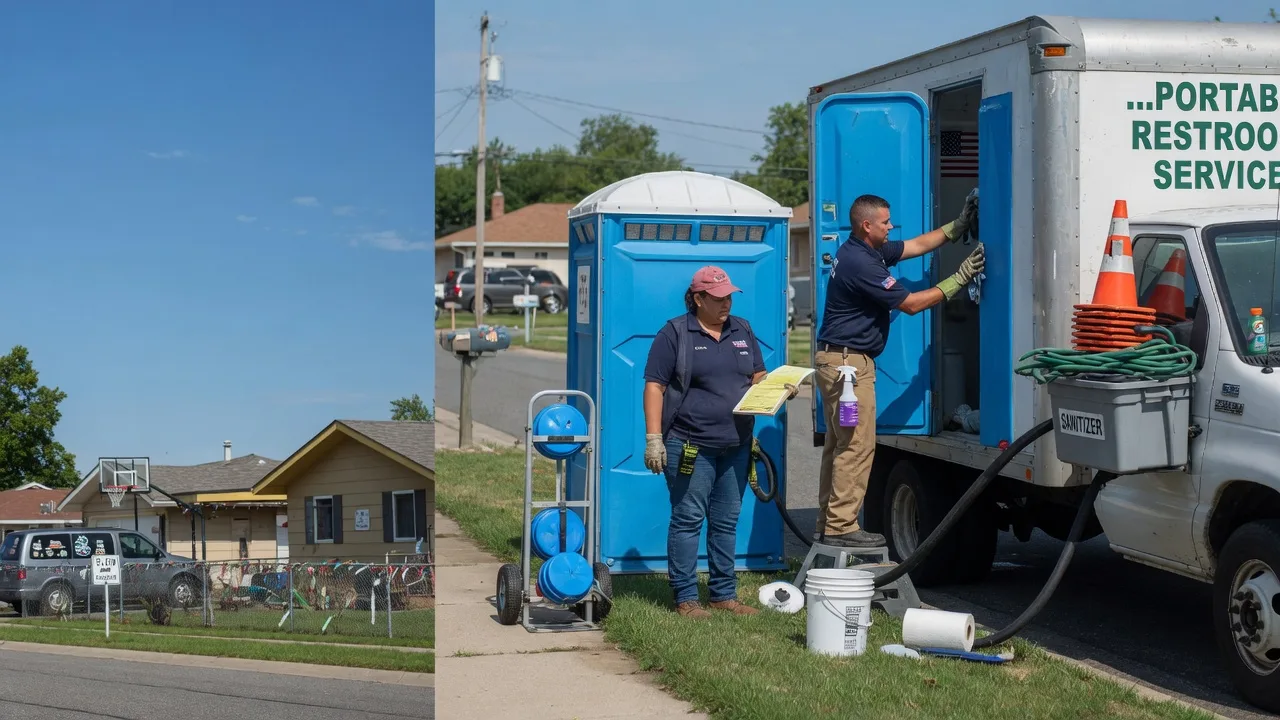 Portable Toilet Rental in Clear Lake, WI near me